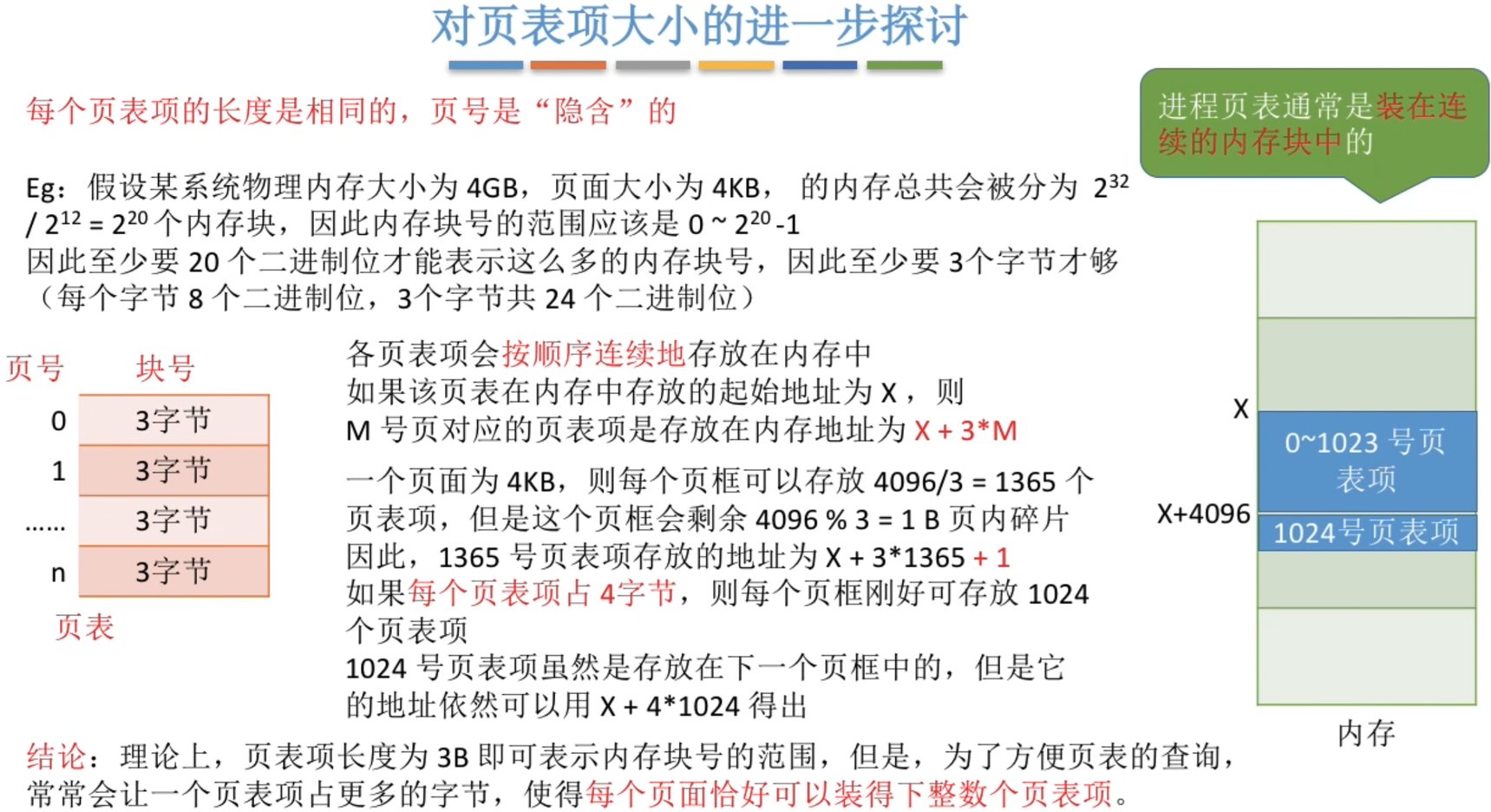 页表项大小的进一步探讨